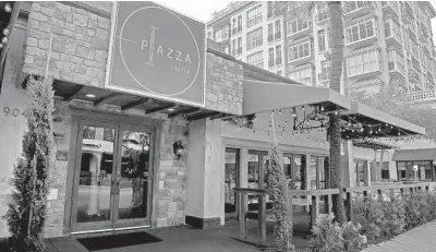  ?? SUSAN STOCKER/SUN SENTINEL ?? Piazza Italia is opening in stages on Las Olas Boulevard in Fort Lauderdale, in the location that Mangos occupied for 25 years.