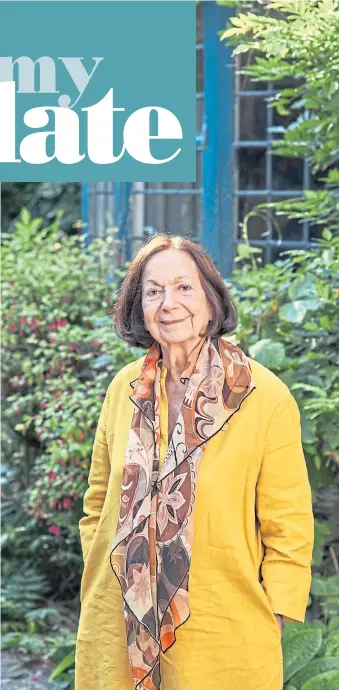  ?? ?? ● Food writer Claudia Roden recalls her foodie adventures in her latest book