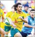  ?? AFP ?? Wallabies and Queensland Reds star Karmichael Hunt has been charged with drug possession.