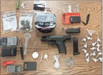  ?? LMJC Drug Task Force ?? Items seized during drug raid at 783 Mission Ridge Road in Rossville.