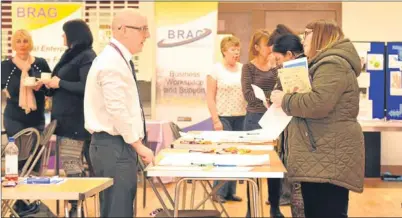  ?? Picture: George McLuskie. ?? The open day at Benarty Community Centre.