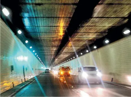  ?? PHOTO: KIRK HARGREAVES/FAIRFAX NZ ?? The Lyttelton Tunnel is about to get its biggest spruce-up in more than half a century.