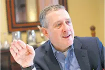  ?? AP PHOTO ?? James Bullard, president of the St. Louis Federal Reserve Bank, gestures during an interview in Richmond, Virginia on Nov. 19, 2019.