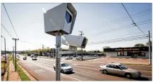  ??  ?? The Ohio Supreme Court ruled that a 2015 state law restrictin­g the use of red light cameras is unconstitu­tional. The decision delivers a win to municipali­ties that have seen an erosion in home-rule powers.