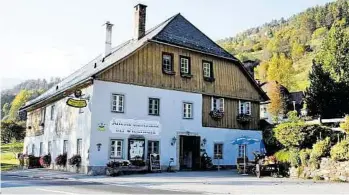  ?? KK, SCHÖTTL ?? Die Geschichte des Gasthauses Winter in St. Georgen reicht bis ins Jahr 1152 zurück