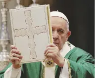  ??  ?? Bergoglio
L’iter per il cambiament­o è durato 16 anni