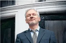  ??  ?? Julian Assange está asilado en la Embajada de Ecuador en Londres desde 2012.