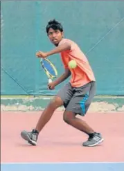  ?? SDSTC ?? ▪ Local boy Daksh Singh in action in Lucknow on Wednesday.