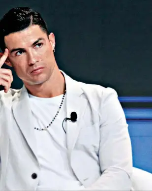  ??  ?? j
Cristiano Ronaldo foi duplamente afetado pelas revelações: fuga ao fisco e queixa de violação