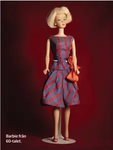  ?? ?? Barbie från 60-talet.