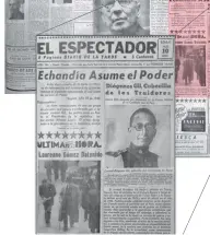  ?? / Archivo ?? Así informó El Espectador hace 77 años sobre el golpe de Pasto.