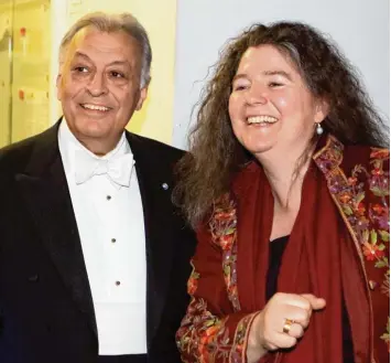  ?? Foto: Wilfried Hösl ?? Die Greifenber­gerin Natalia Ritzkowsky ist seit 20 Jahren die persönlich­e Assistenti­n des Dirigenten Zubin Mehta.