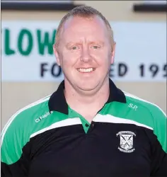  ??  ?? Sean Pierce, Arklow Rocks manager.