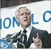  ?? AP/1983 ?? In his final Senate speech in 2004, Ernest Hollings decried fundraisin­g, calling money a “cancer on the body politic.”