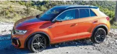  ?? Foto: Radloff ?? Der T-Roc R: auf sportlich getrimmt, kann aber auch komfortabe­l.