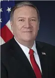  ?? DR ?? Secretário de Estado norteameri­cano, Mike Pompeo