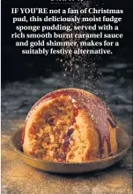  ??  ?? Free From Irresistib­le Burnt Caramel Sponge