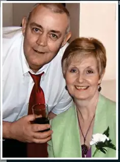  ??  ?? SHATTERED DREAMS: Sally Ann Hodkin and her husband Paul were planning retirement when she was killed by Nicola Edgington, left, who was caught on CCTV, below, buying a knife, circled, wrapped in a bag, which she used in another attack