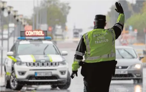  ?? // EFE ?? Control de movilidad en la provincia de Sevilla durante los primeros días del estado de alarma