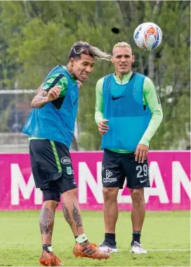  ?? FOTO JULIO CÉSAR HERRERA. ?? Dayro Moreno cumplió las 4 fechas de sanción y podrá volver a la titular verde en la Liga Águila-1.