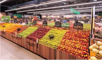  ?? Supplied ?? FOOD LOVER’S Market says its groceries and perishable­s were up 37 percent for the year and 44 percent for the past six months. |