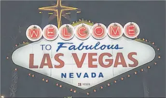  ?? MATTHIAS RIPP/FLICKR ?? Las Vegas is attempting to increase its tourism.
