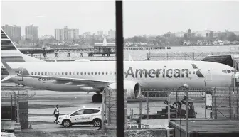  ?? AFP / Getty Images file photo ?? American Airlines and Southwest Airlines expect to lose $1 billion between them because of the grounding of the Boeing 737 Max earlier this year.