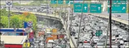  ?? HT FILE ?? Commuters can avoid the jam at Mahipalpur after the underpass is constructe­d.