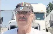  ?? COURTESY OF LEE KLASS ?? Lee Klass of Portland, Oregon, has been a truck driver for more than 40 years. He took his first selfie for this article.