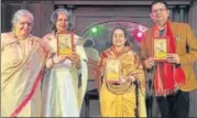  ??  ?? Madhvi Kuckreja, Mehru Jaffar, Shruti Sadolikar &amp; Yatindra Mishra