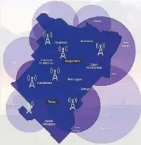  ?? ?? Impacto. El proyecto de Telecom alcanza a 134.000 personas y permite impulsar el desarrollo tecnológic­o en una región clave del agro argentino.