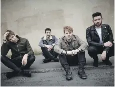  ?? Kodaline ?? Kodaline, with Vinny May, right, play Dubai on Friday