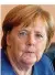  ?? FOTO: NIETFELD/DPA ?? Derzeit ist offen, wie es mit Bundeskanz­lerin Angela Merkelweit­ergeht.