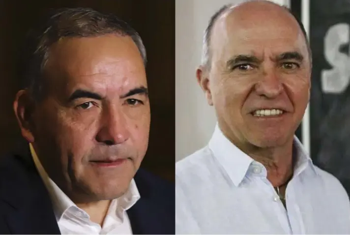  ?? ?? ► El senador socialista Fidel Espinoza y el empresario Jorge Errázuriz, otra de las personas contra quienes se querelló Jackson.