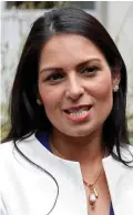  ??  ?? New broom: Priti Patel