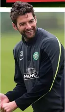  ??  ?? Positive: Mulgrew is getting close to optimum fitness after a lay-off