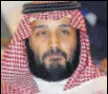  ?? REUTERS FILE ?? Crown Prince Mohammed bin Salman