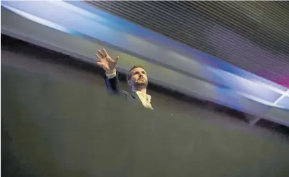  ?? Foto: Efe ?? El líder del PP, Pablo Casado, en la Convención Económica de su partido celebrada este finde de semana.