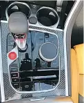  ??  ?? All secondary controls including a new shifter are tightly placed on the centre console.