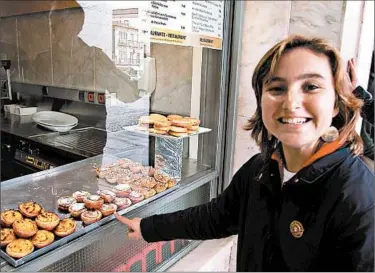  ?? RICK STEVES/RICK STEVES’ EUROPE ?? A sweet that’s popular all over Portugal is the cream tart known as “pastel de nata,” born in Lisbon’s Belem district.