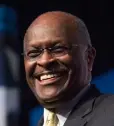  ??  ?? TRUMP FAN: Herman Cain