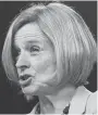  ??  ?? Rachel Notley