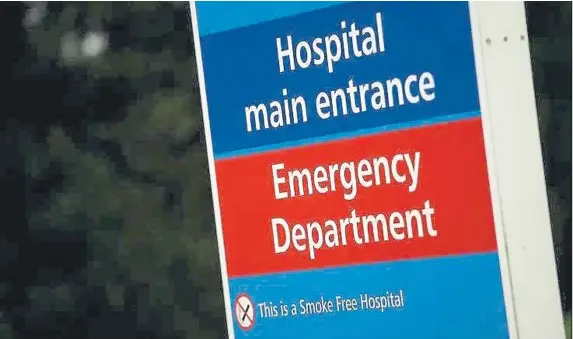  ?? ?? 1,125 of the 9,570 people who visited QA Hospital A&E in February waited more than 12 hours