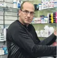  ?? PHOTO: GREGOR RICHARDSON ?? Health advocate . . . Adrian Graamans in his pharmacy.