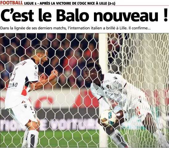  ?? (Photo AFP) ?? Mario Balotelli compte  buts en  matchs de Ligue  disputés. On a connu pire...