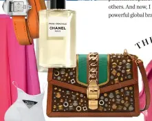  ??  ?? A punchy, spring-ready skirt; H&amp;M Studio R1 199. Dreamy arm candy; Hermès Price on request. A modern, neoprene boot; Prada R15 950. A new citrusy scent; Le Eaux Chanel Paris Deauville 125ml R2 070. A meticulous­ly-crafted investment piece; Gucci R50 800.