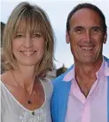  ??  ?? AA Gill with Nicola Formby