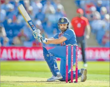  ?? GETTY ?? After a successful series against South Africa where he was Man of the Series, a confident Rohit Sharma will lead the charge vs B’desh.