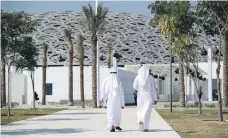  ?? Chris Whiteoak / The National ?? Louvre Abu Dhabi is one of the country’s major cultural assets, attracting visitors from around the world