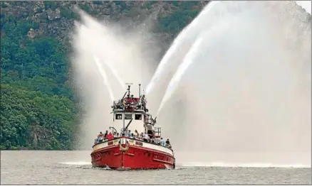  ?? PHOTO COURTESY OF FIREBOARD.ORG ?? The John J. Harvey has been named “Tug-Of-The-Year” for this year’s Tugboat Roundup in Waterford.